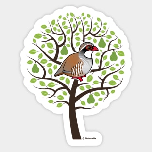 Birdorable Partridge in a Pear Tree Sticker